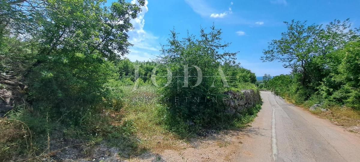 Gradbeno zemljišče s pogledom na morje, okolica Malinske