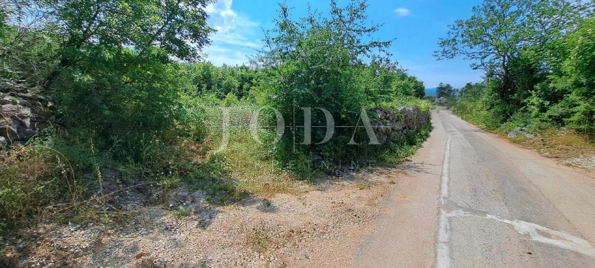 Gradbeno zemljišče s pogledom na morje, okolica Malinske