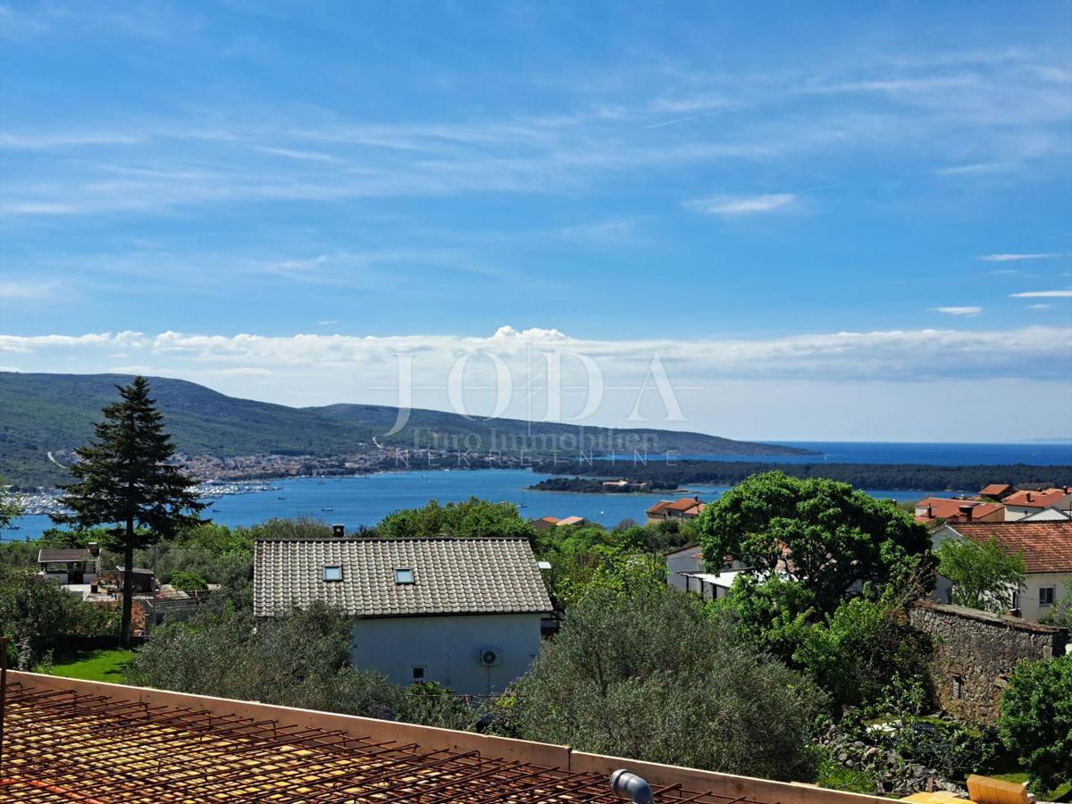 Otok Krk - vila s čudovitim razgledom in bazenom