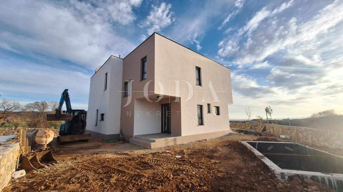 Otok Krk - vila s čudovitim razgledom in bazenom