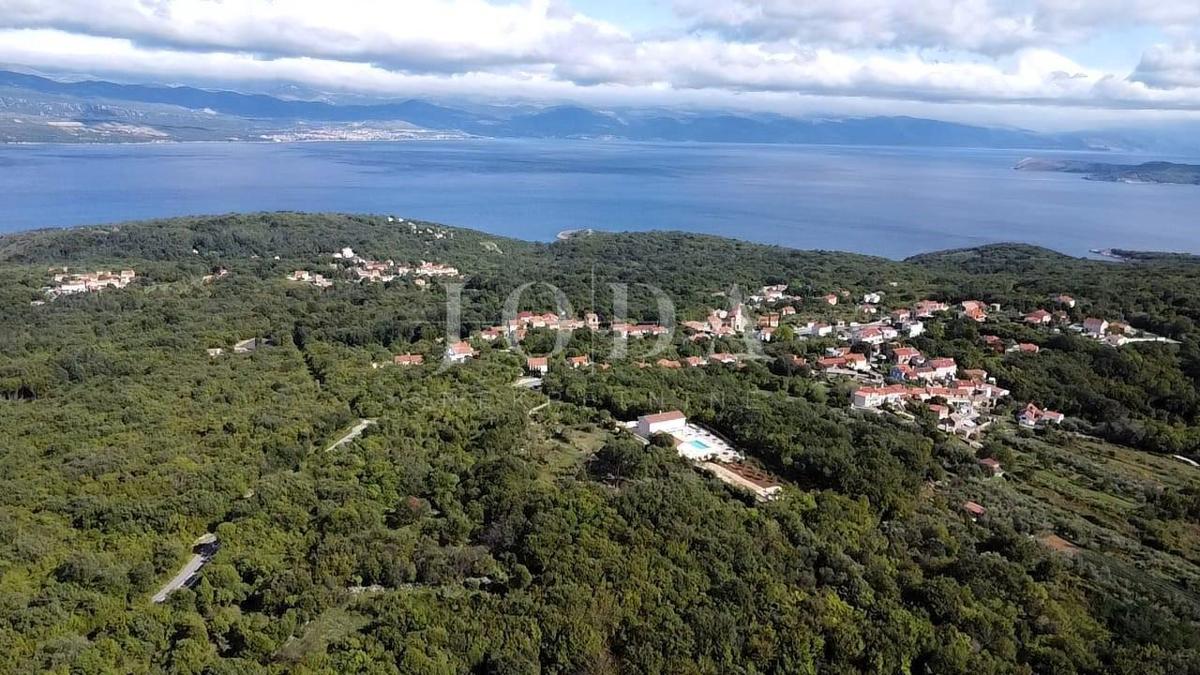Zemljišče s pogledom na morje - otok Krk