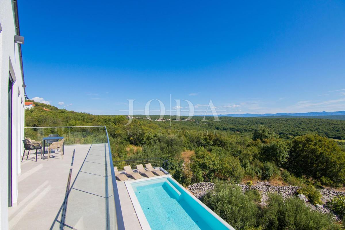 Nova moderna hiša - okolica mesta Krk