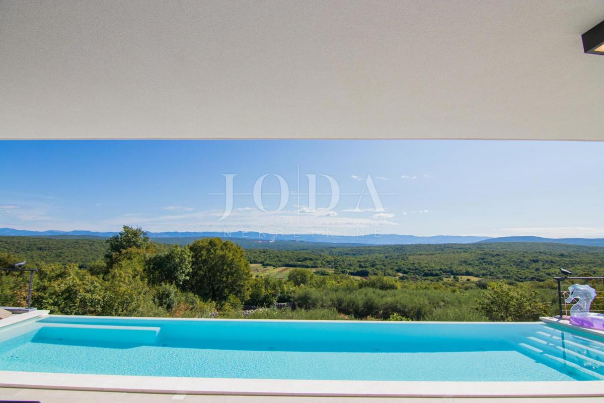 Nova moderna hiša - okolica mesta Krk