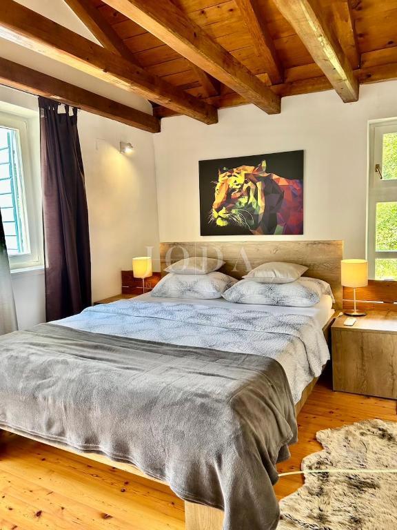 Grižane – Posestvo z dvema kamnitima hišama in zemljiščem