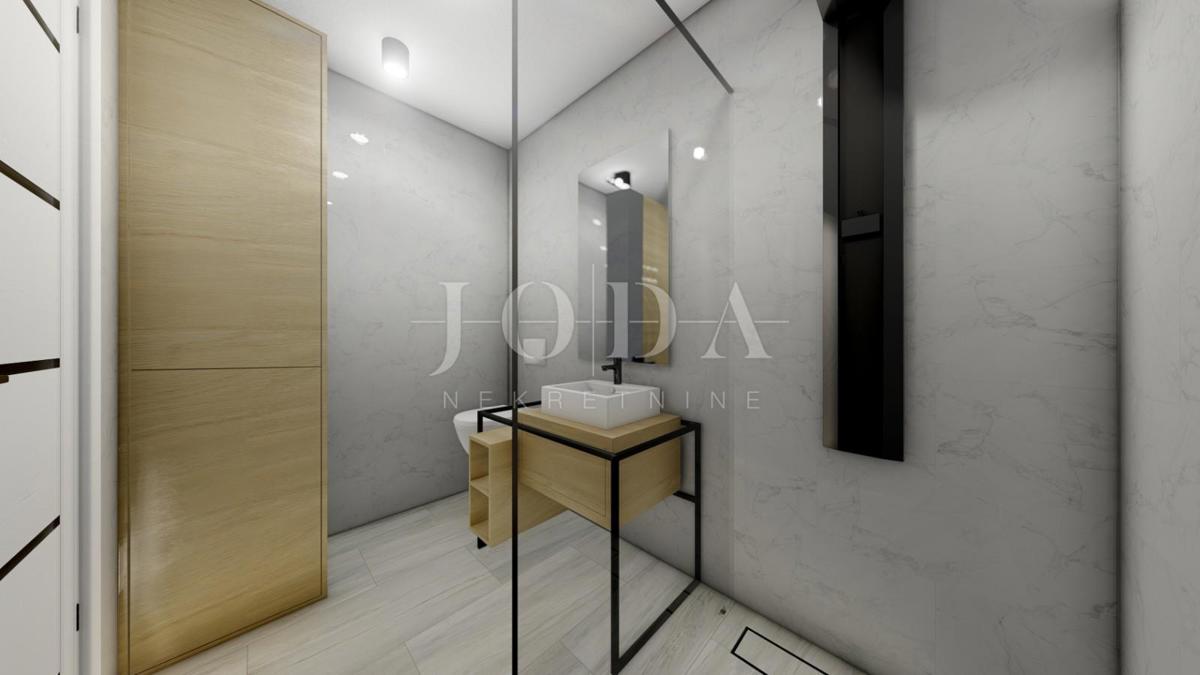 Moderno opremljen apartma z vrtom in teraso, novogradnja, otok Krk