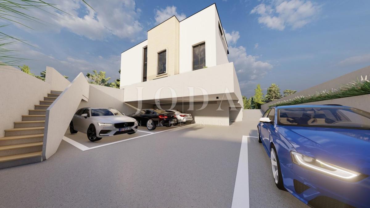 Moderno opremljen apartma z vrtom in teraso, novogradnja, otok Krk