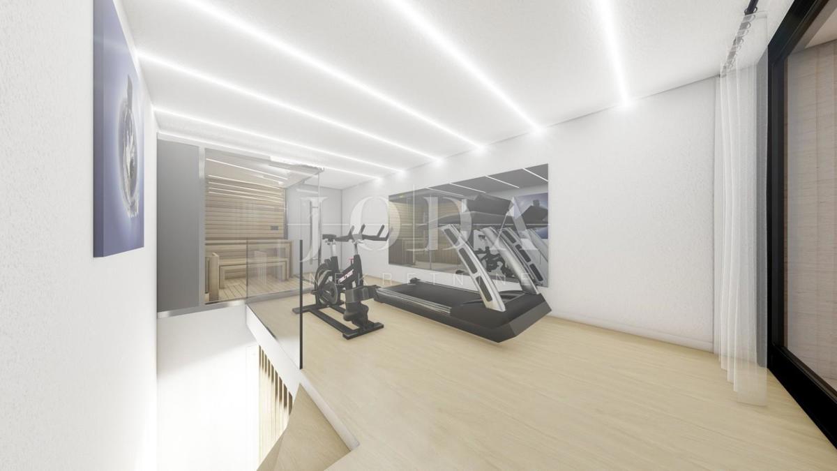 Moderno opremljen apartma z vrtom in teraso, novogradnja, otok Krk