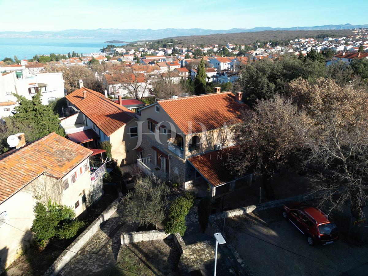 Hiša Malinska: poslovni prostor in stanovanje - vaša priložnost za popoln dom!