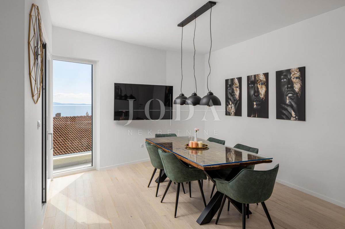 Mesto Krk - penthouse s pogledom na morje