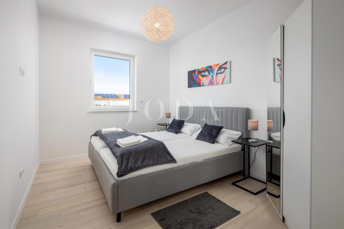 Mesto Krk - penthouse s pogledom na morje