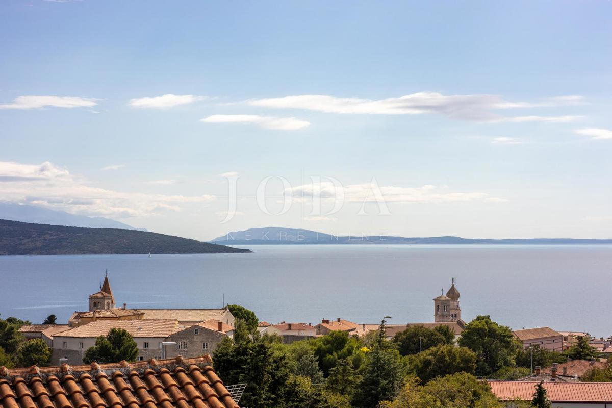 Mesto Krk - penthouse s pogledom na morje