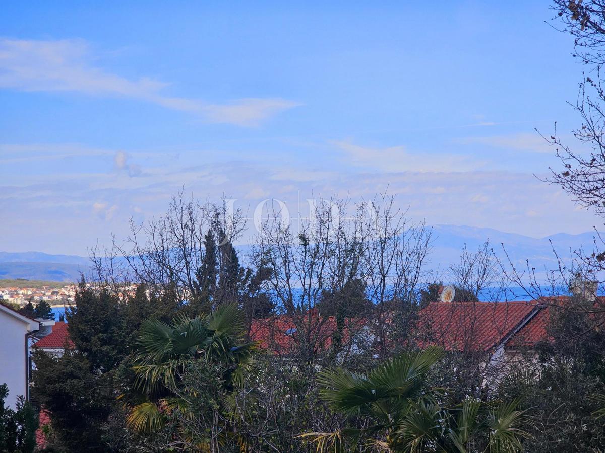 Dvosobni apartma blizu morja, pogled na morje Malinska