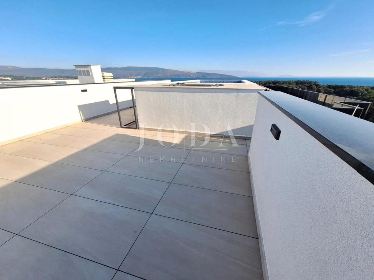 Luksuzno stanovanje z bazenom in teraso, mesto Krk