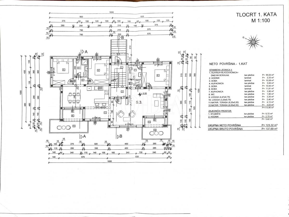 Stanovanje Crikvenica, 50m2