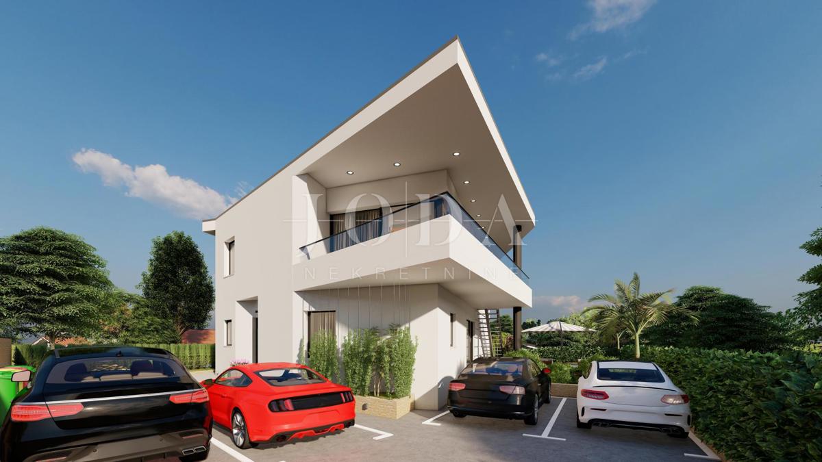 Vila dvojček v izgradnji, Malinska - otok Krk