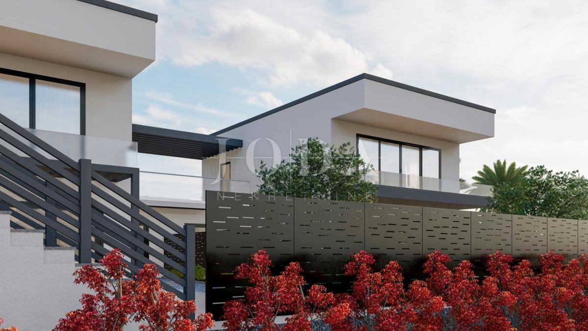  Krk - vila z bazenom in pogledom na morje