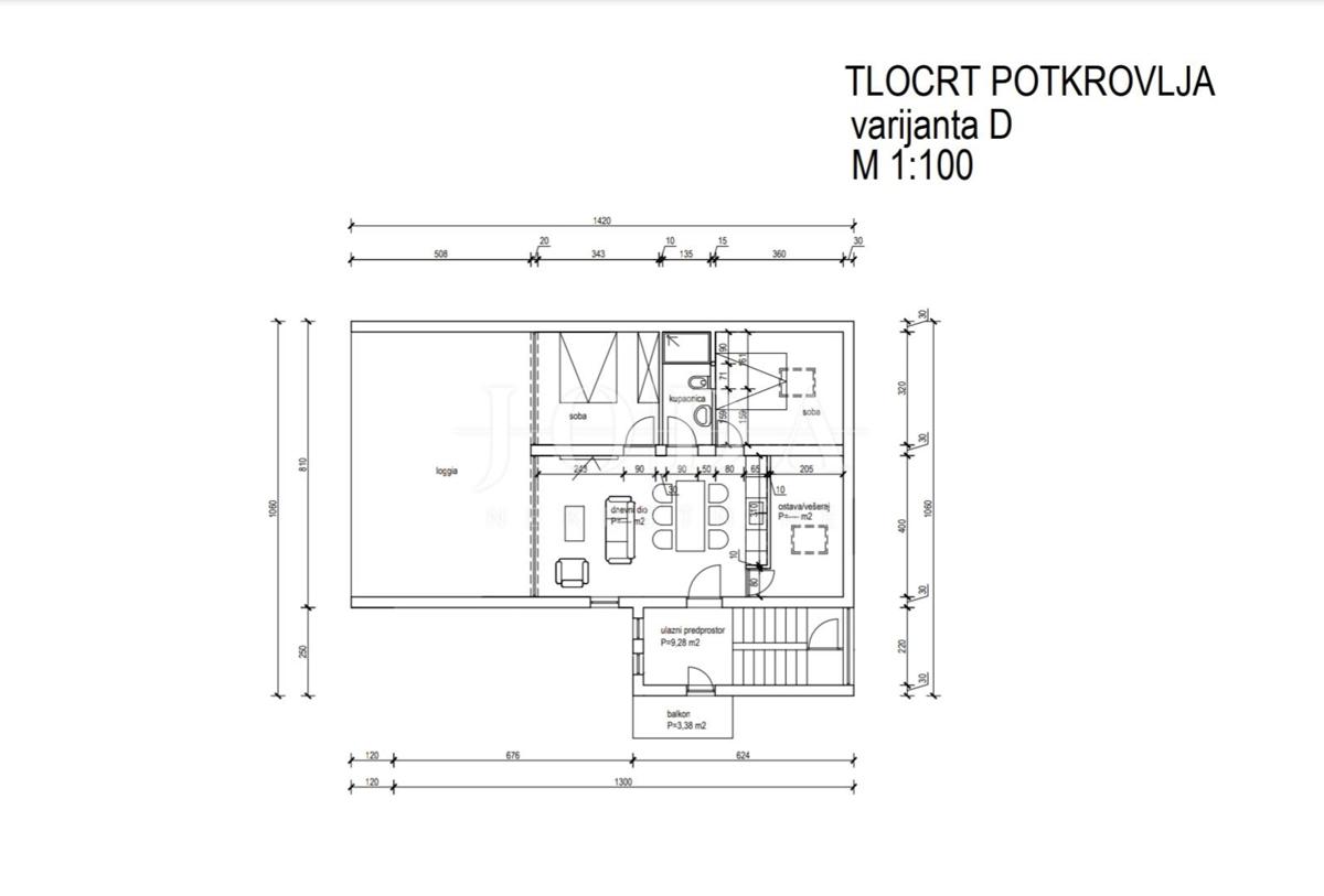 Stanovanje Dramalj, Crikvenica, 101m2