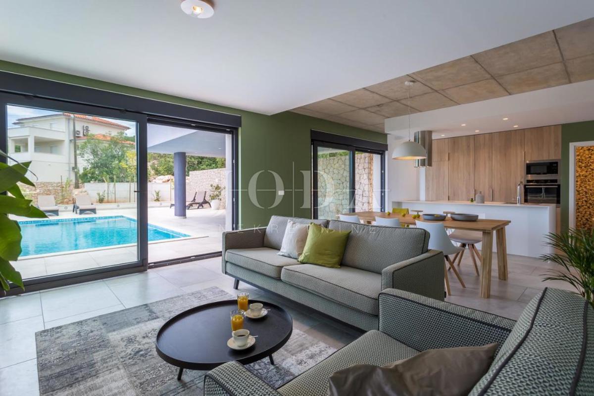 Luksuzna vila s pogledom na morje - okolica mesta Krk