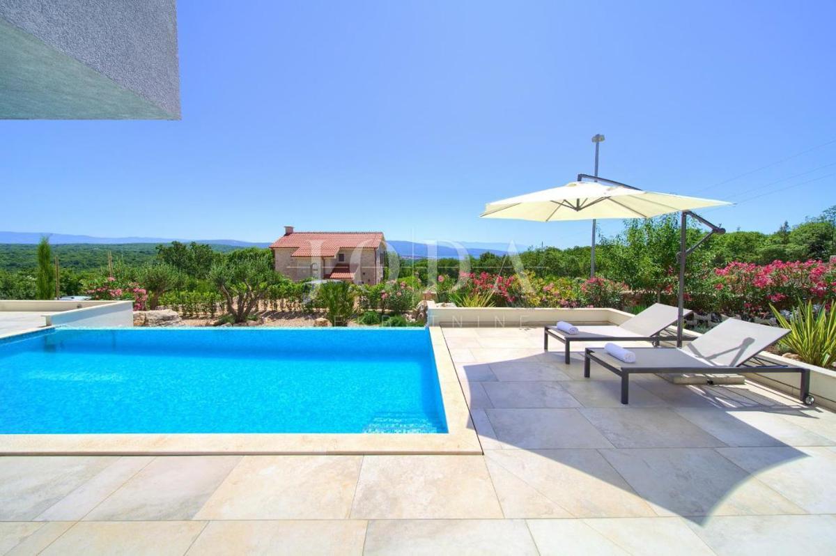 Luksuzna vila s pogledom na morje - okolica mesta Krk