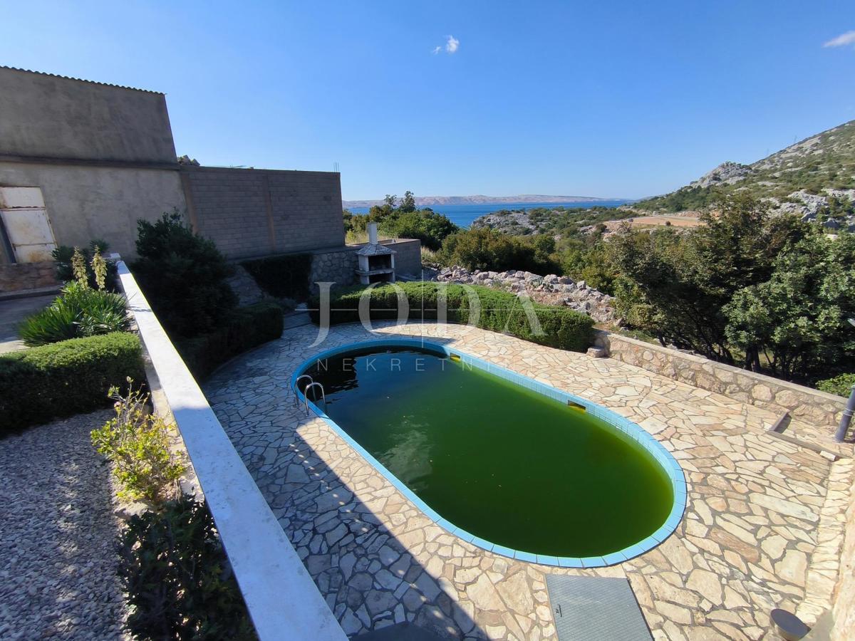 Stanovanje Karlobag, 36,50m2 bazen i parking