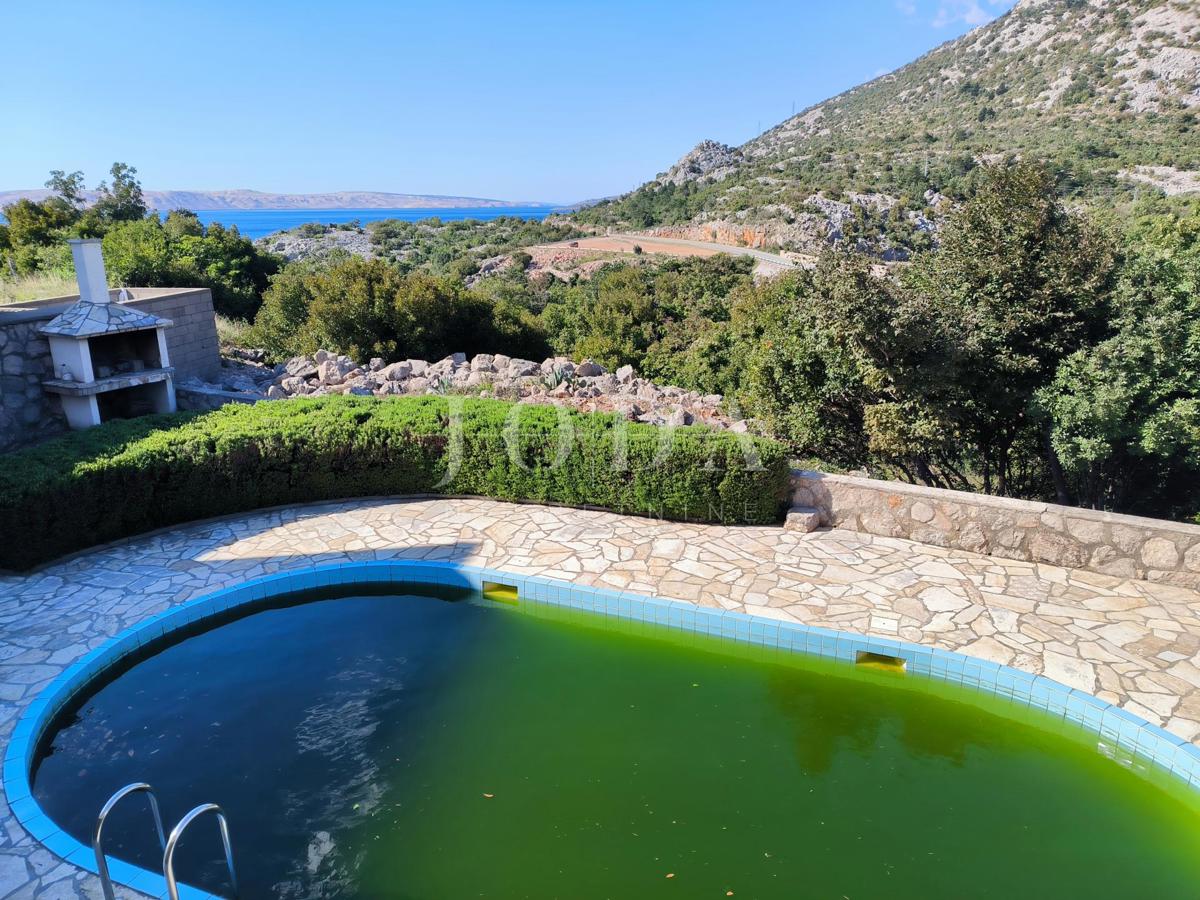 Stanovanje Karlobag, 36,50m2 bazen i parking