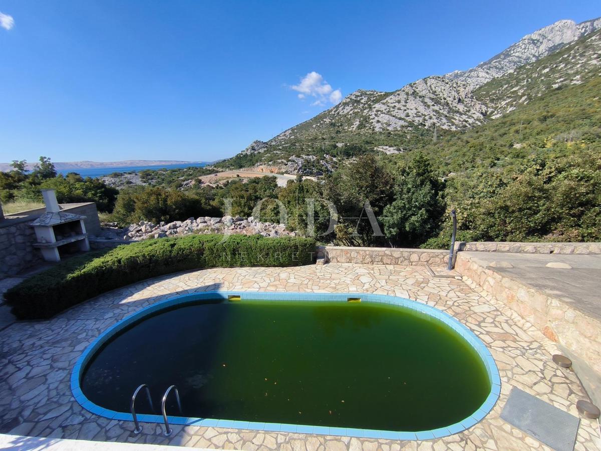 Stanovanje Karlobag, 36,50m2 bazen i parking