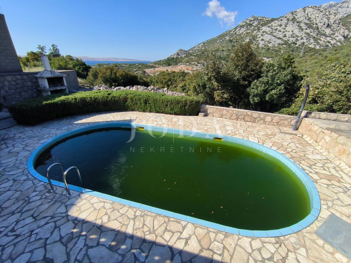 Stanovanje Karlobag, 36,50m2 bazen i parking