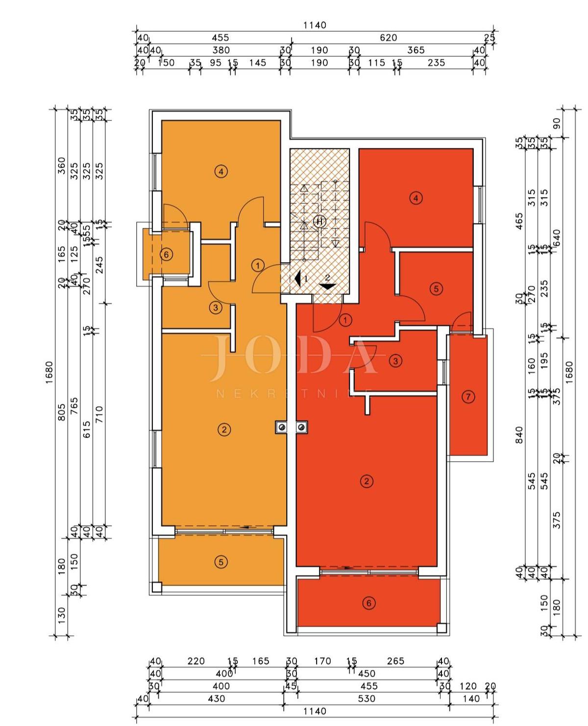 Apartma Crikvenica z garažo
