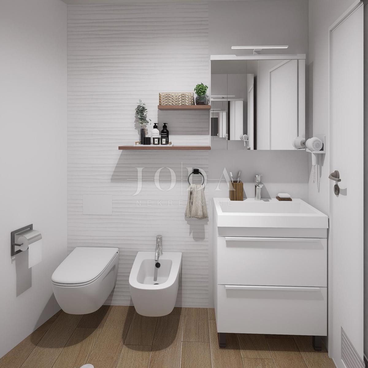 Crikvenica, trisobno stanovanje + garaža, 120,72 m²