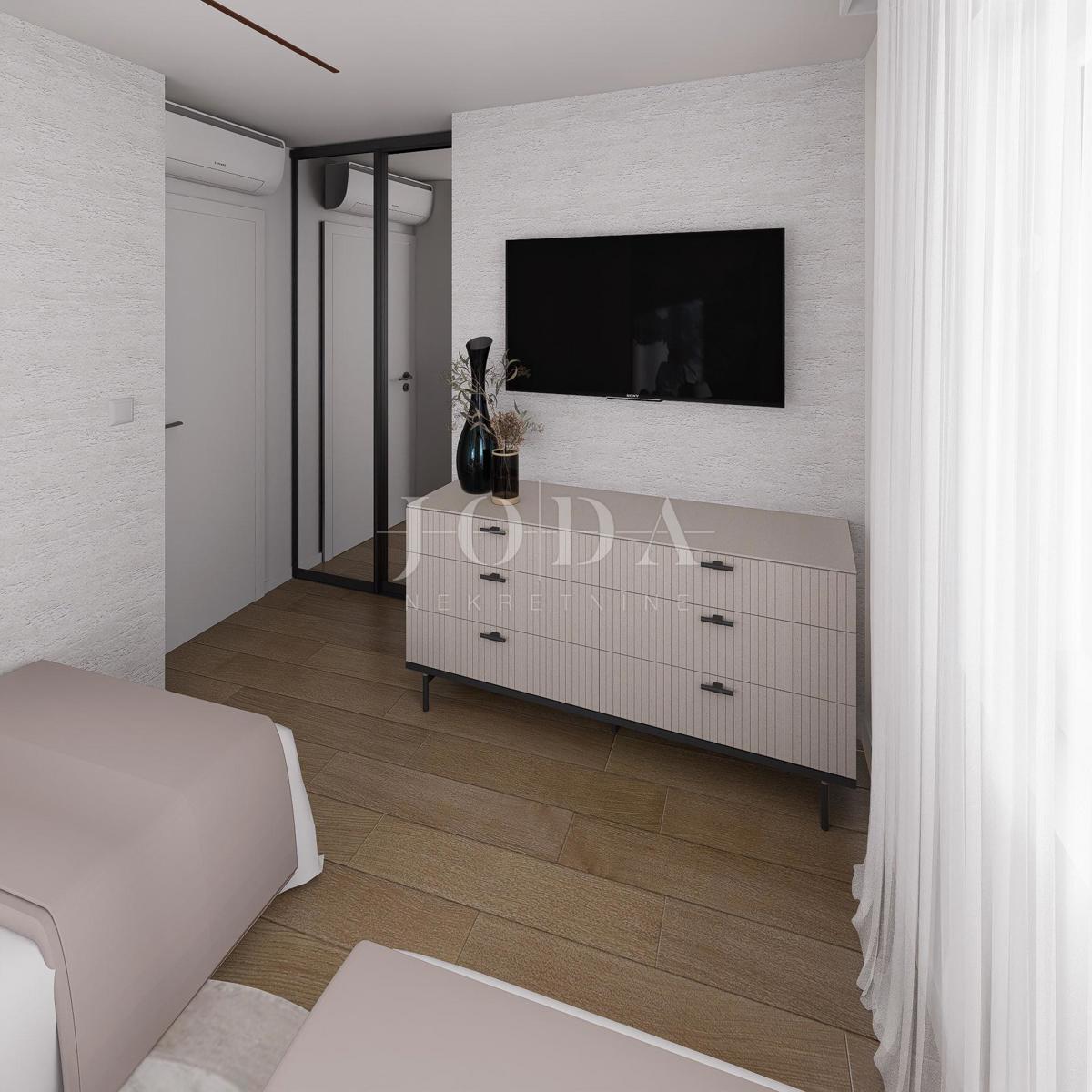 Crikvenica, trisobno stanovanje + garaža, 120,72 m²