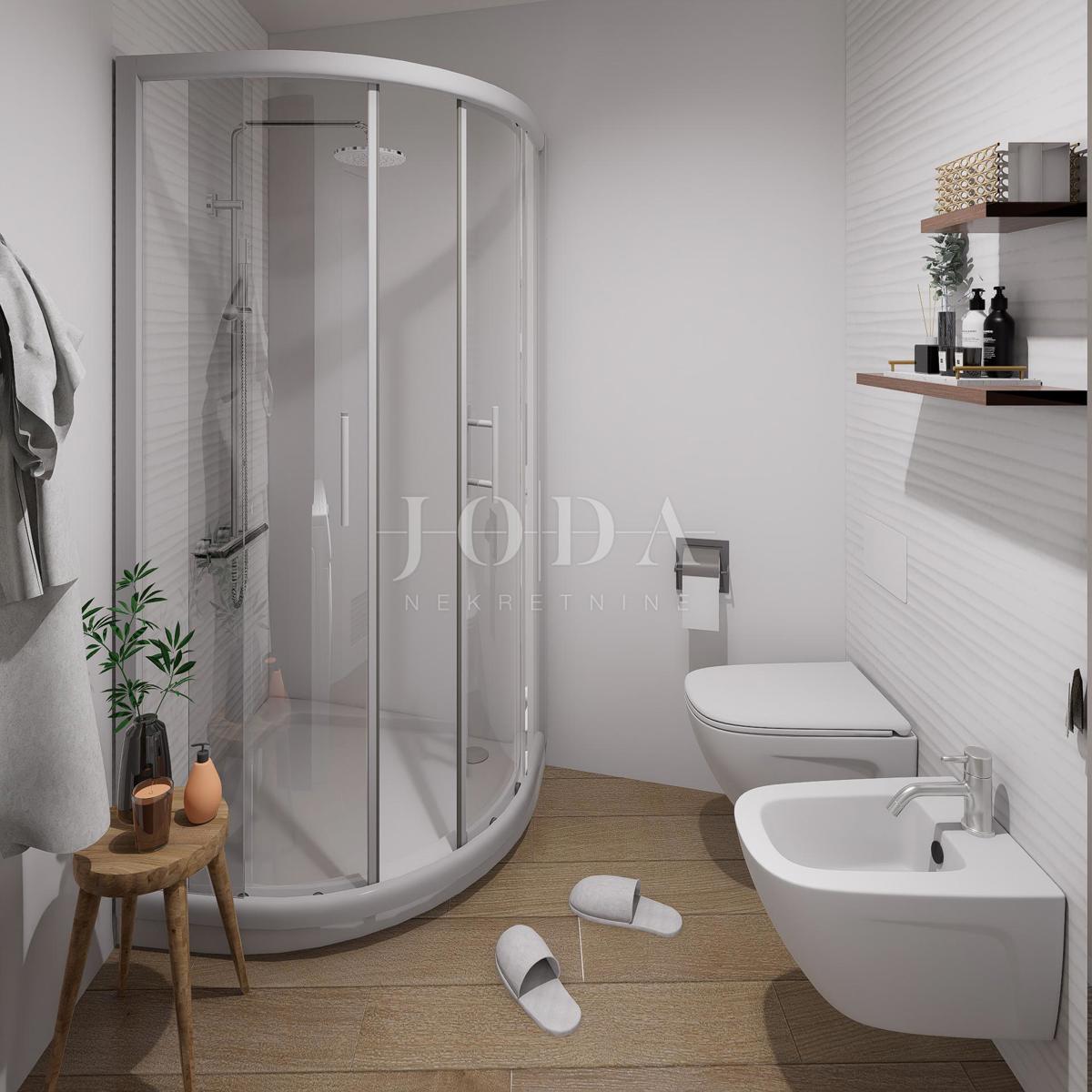 Crikvenica, trisobno stanovanje + garaža, 120,72 m²