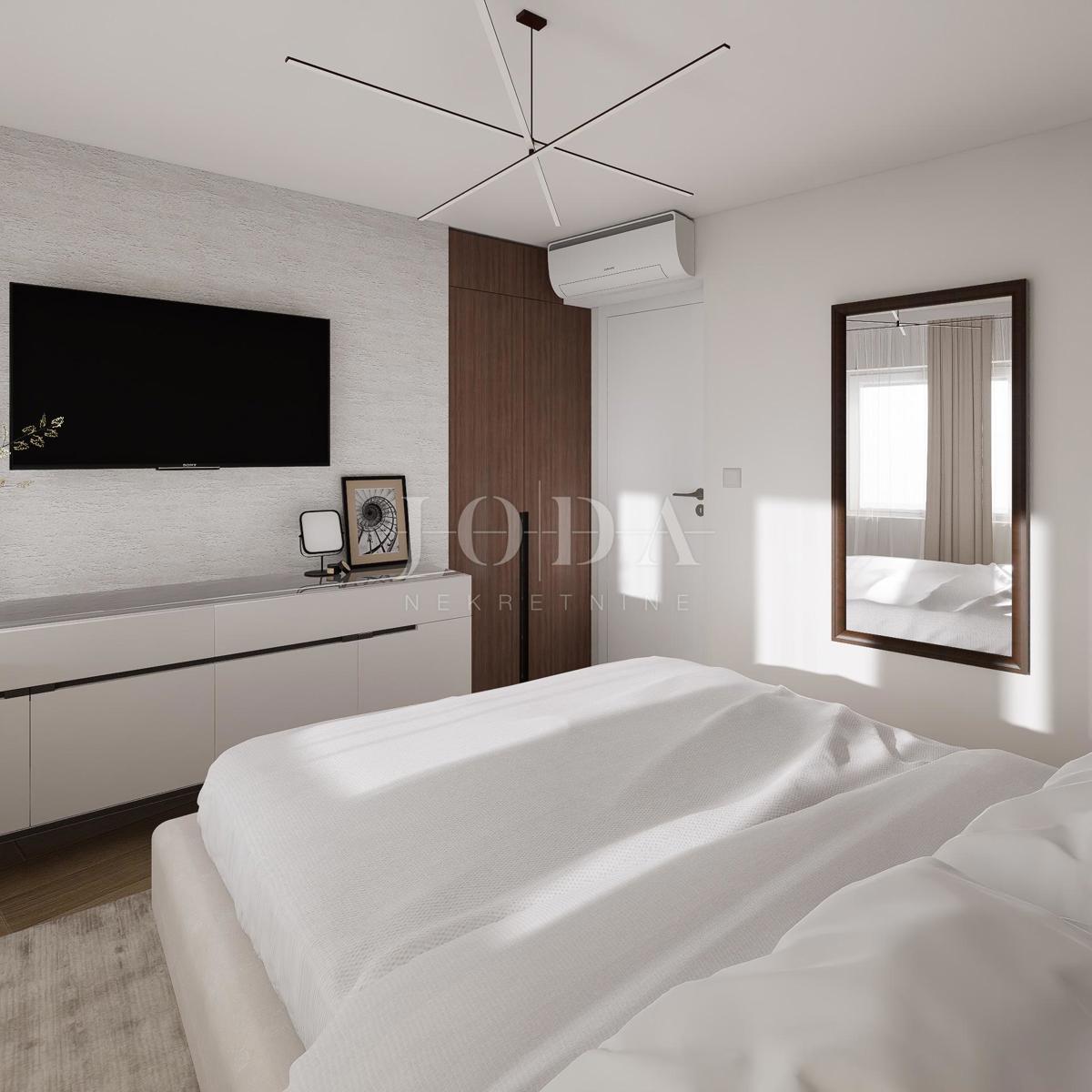 Crikvenica, trisobno stanovanje + garaža, 120,72 m²