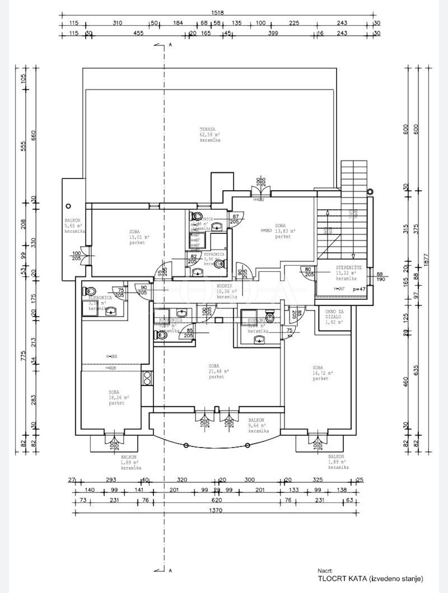 Hotel Novi Vinodolski, 1.100m2