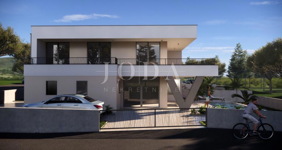 Okolica mesta Krk, vila z bazenom in pogledom na morje!