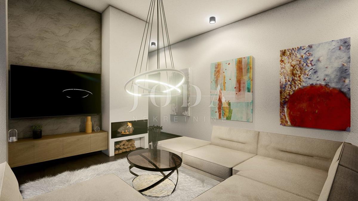 Penthouse na mirni lokaciji - novogradnja v mestu Krk