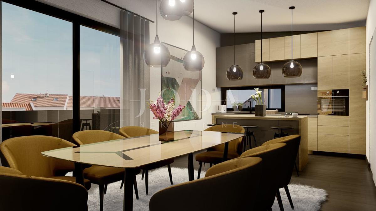 Penthouse na mirni lokaciji - novogradnja v mestu Krk