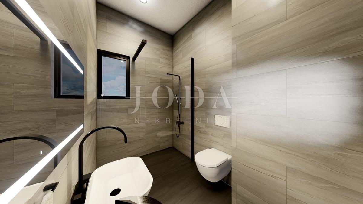 Penthouse na mirni lokaciji - novogradnja v mestu Krk