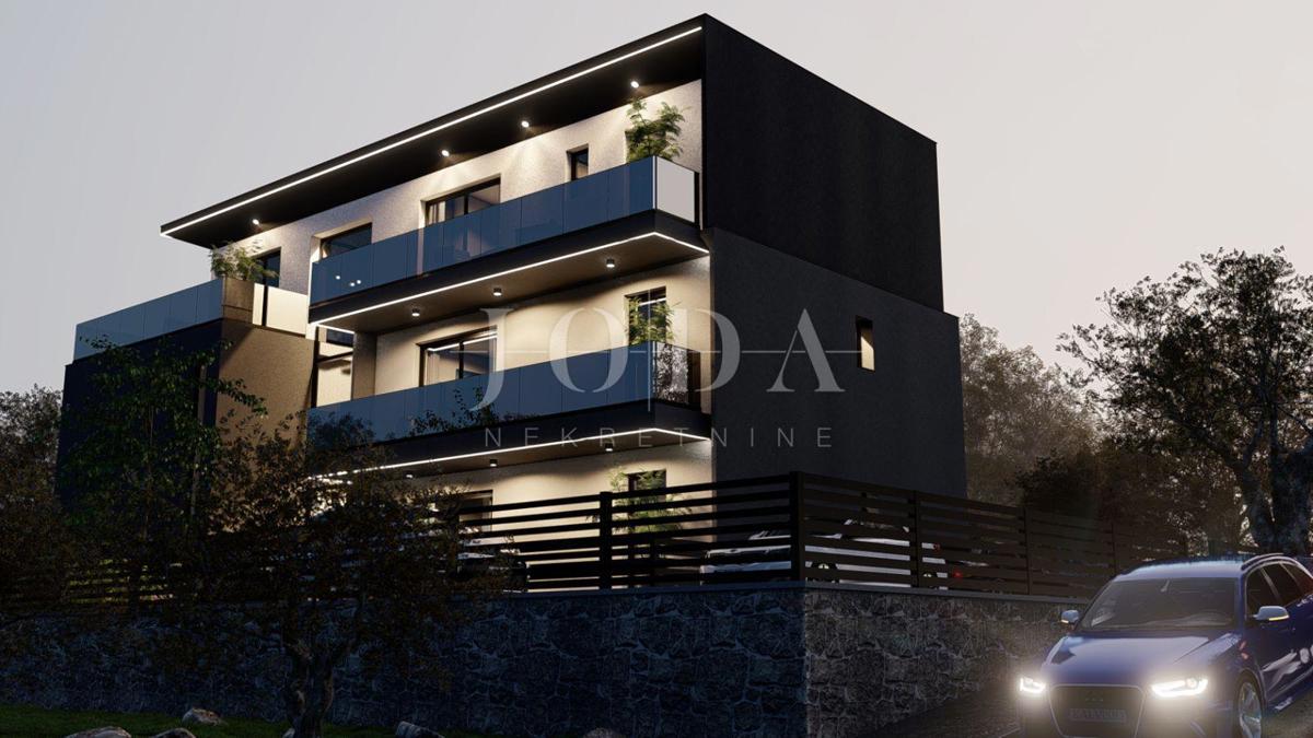 Penthouse na mirni lokaciji - novogradnja v mestu Krk