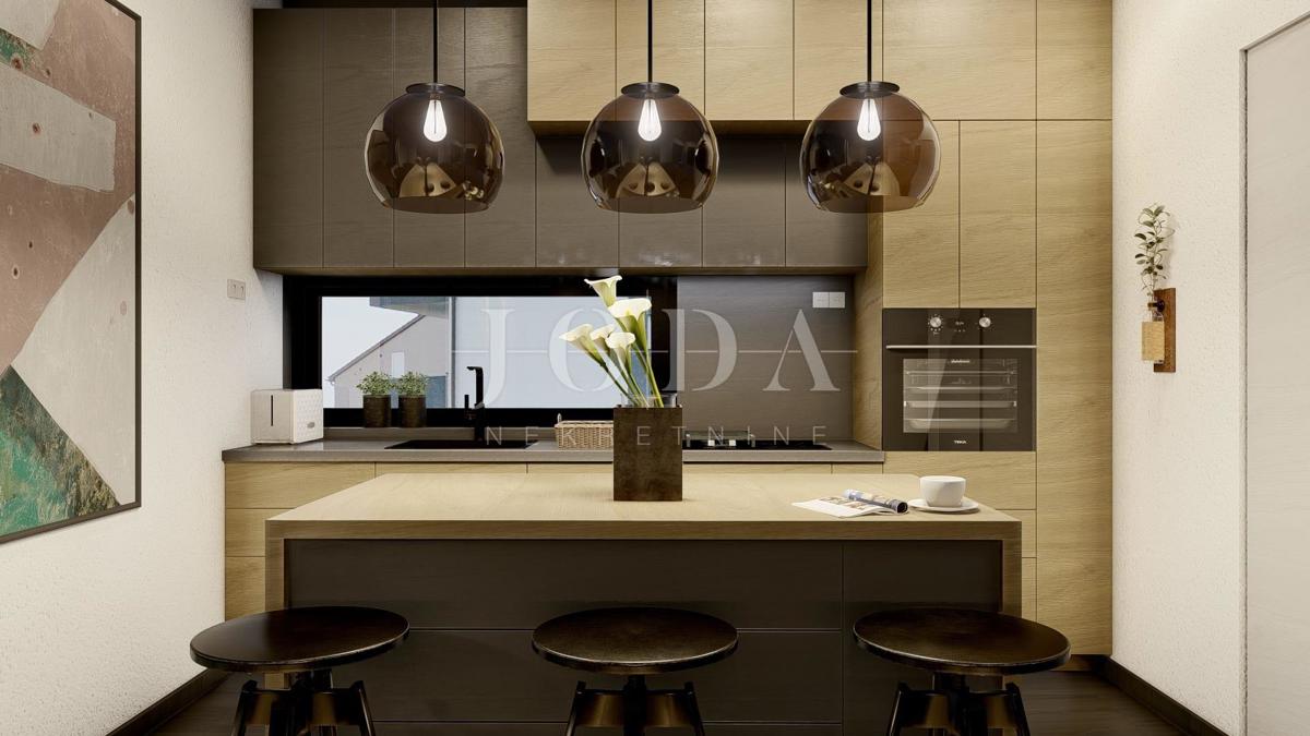 Penthouse na mirni lokaciji - novogradnja v mestu Krk