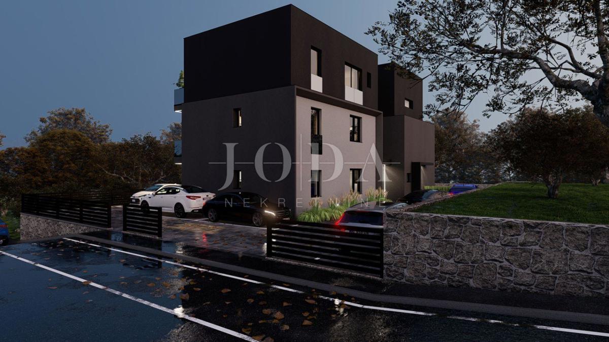 Penthouse na mirni lokaciji - novogradnja v mestu Krk