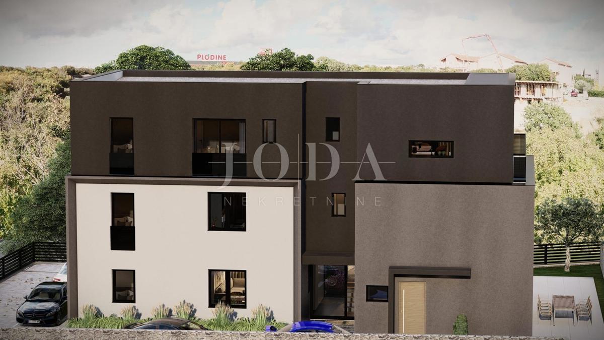 Penthouse na mirni lokaciji - novogradnja v mestu Krk