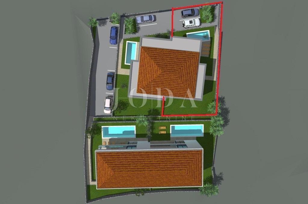 Malinska, hiša z bazenom - novogradnja