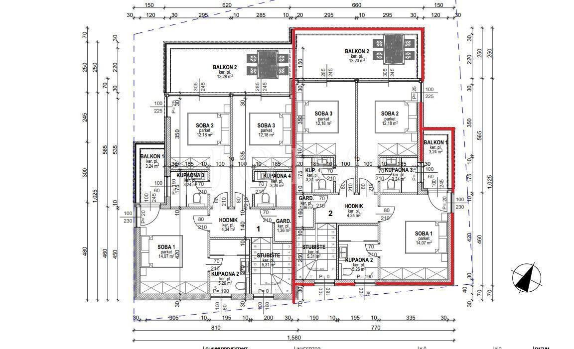 Malinska, hiša z bazenom - novogradnja