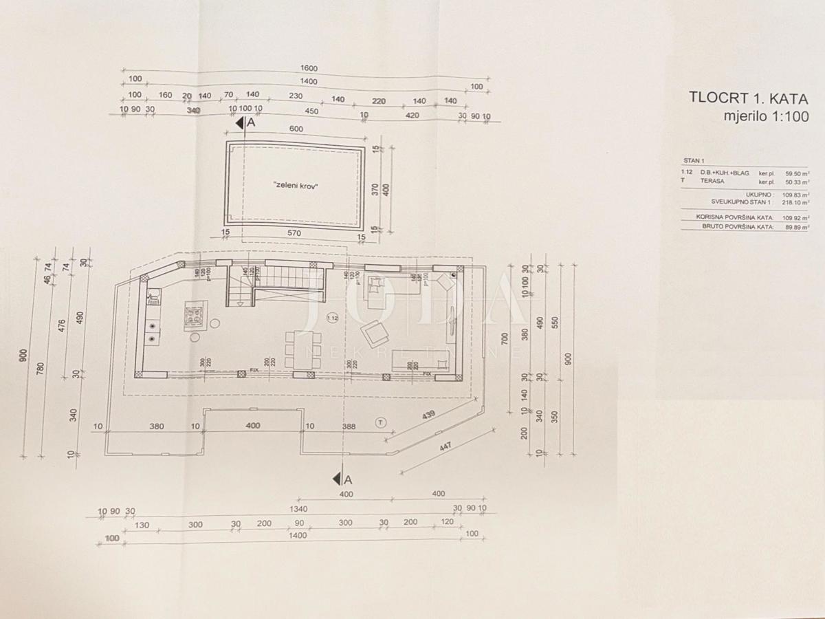 Vila prva vrsta do morja s panoramskim pogledom