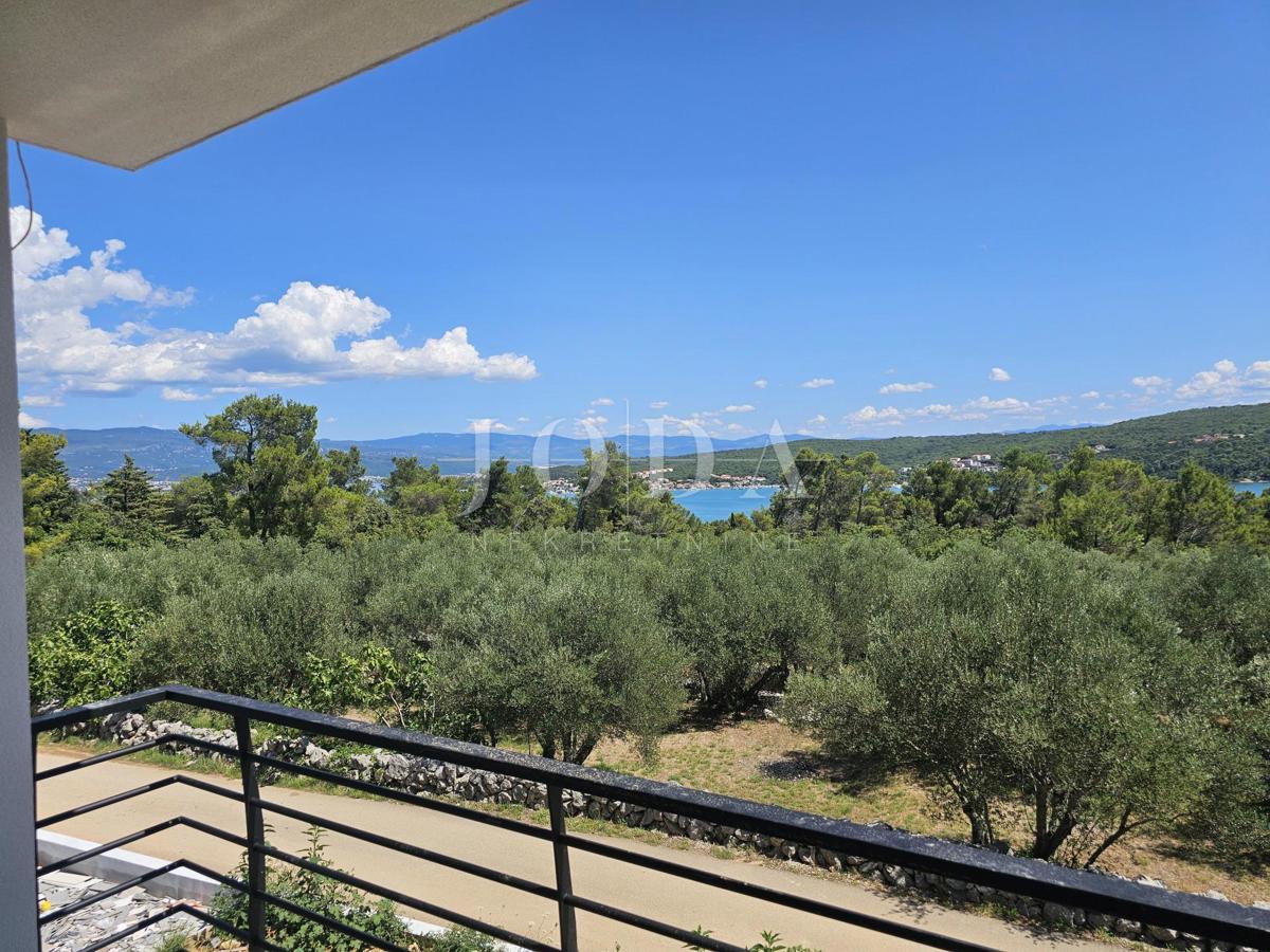 Apartma s pogledom na morje - otok Krk