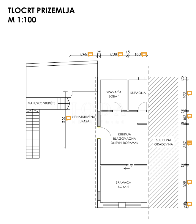 Hiša Dramalj, Crikvenica, 70m2