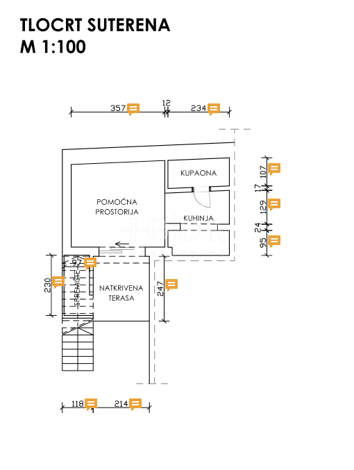 Hiša Dramalj, Crikvenica, 70m2
