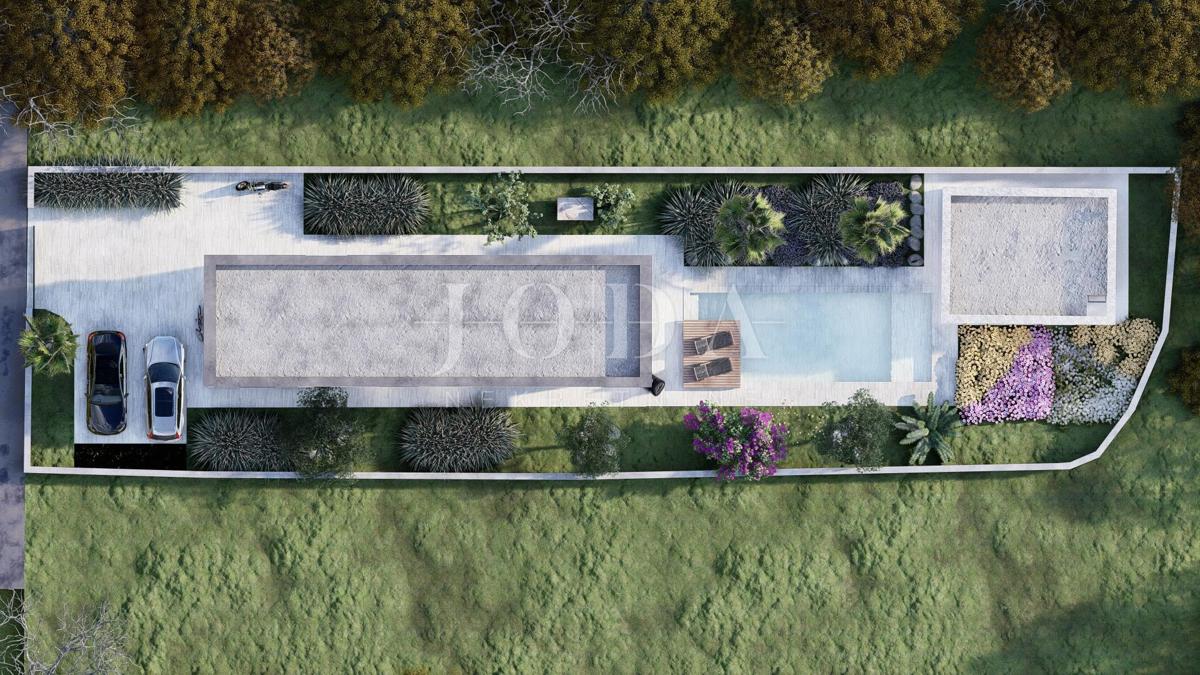 Okolica Baške - samostojna vila z bazenom