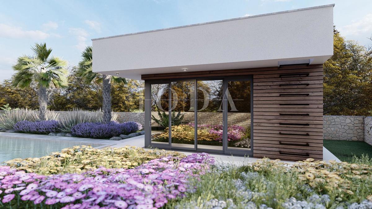 Okolica Baške - samostojna vila z bazenom