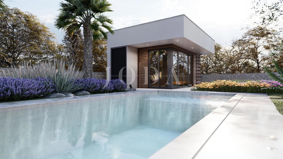 Okolica Baške - samostojna vila z bazenom